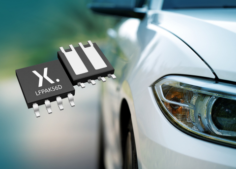 Nexperia extends its leadership with the launch of 80 V Automotive LFPAK56D dual Power MOSFETs for u ... 