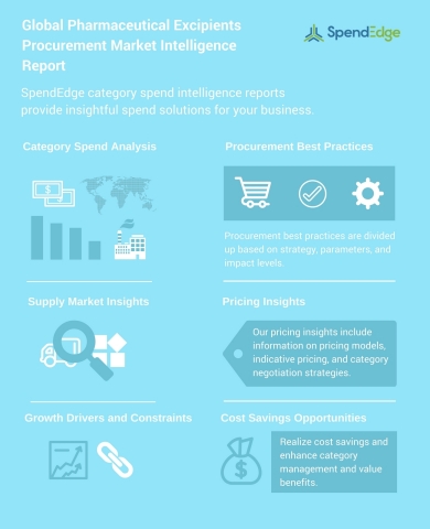Global Pharmaceutical Excipients Procurement Market Intelligence Report (Graphic: Business Wire)