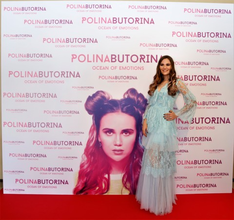 Polina Butorina at the launch of debut album 