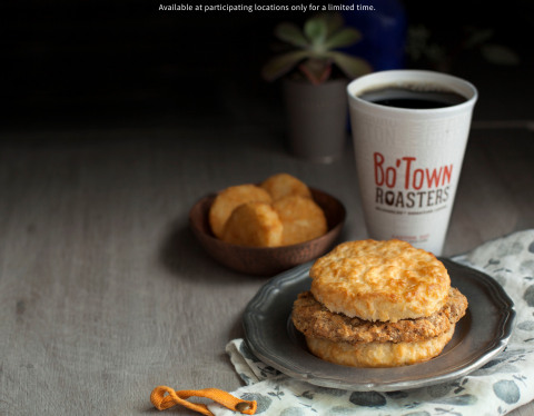 Bojangles' country fried Steak Biscuit combo is one of three delicious $4 biscuit combos available a ... 