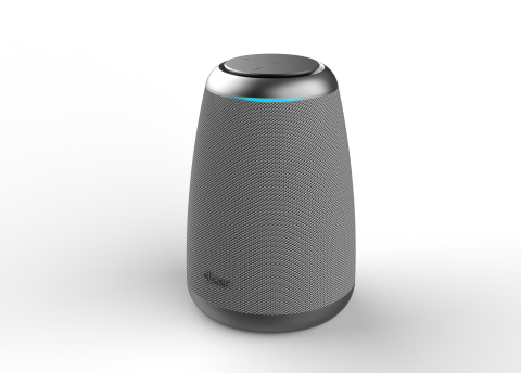 Cleer Space Smart Home Speaker With Alexa Voice Service Debuts at CES 2018 (Photo: Business Wire)