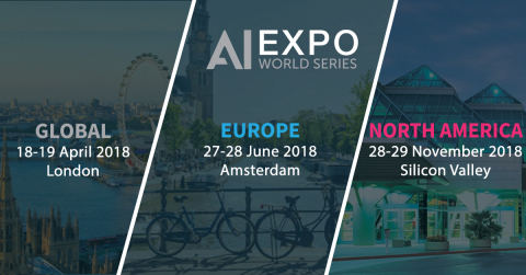AI Expo World Series Dates 2018 (Graphic: Business Wire)