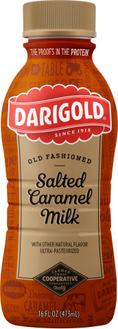 Darigold Introduces Salted Caramel Flavor as Part of Old Fashioned Milk Product Line (Photo: Busines ... 