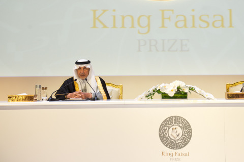His Royal Highness Prince Khalid Al-Faisal, Chairman of King Faisal Prize Board, Abdulaziz (Photo: A ...
