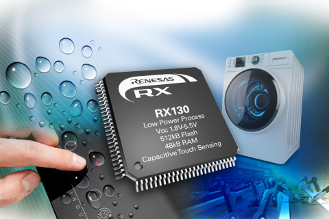 Renesas enables highly responsive touch-based home appliances and industrial automation (Graphic: Bu ... 