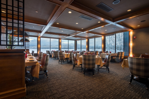 The Narrows Steakhouse at Shore Lodge (Photo: Business Wire)