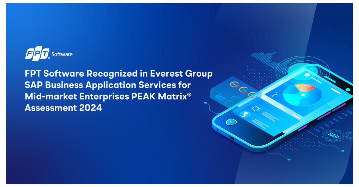 Fpt Software Recognized In The Everest Group Sap Business Application