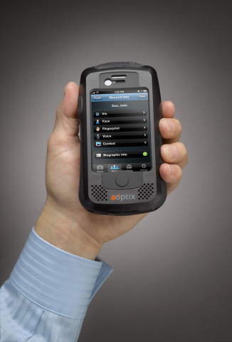 AOptix Unveils the first Comprehensive Mobile Identity System Made for iPhone (Photo: Business Wire)