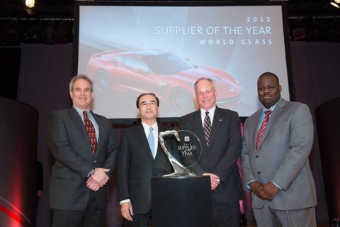 Award Ceremony (2nd person from the left Ryoji Otowa, President of FTCA) (3rd person from the left: Chet  Korzeniewski, EVP of FTCA) (Photo: Business Wire)