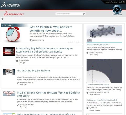 Dassault Systèmes Launches My.SolidWorks (Photo: Business Wire)