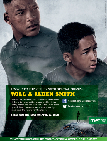 Will & Jaden Smith - Special Metro Guests on April 22, 2013!