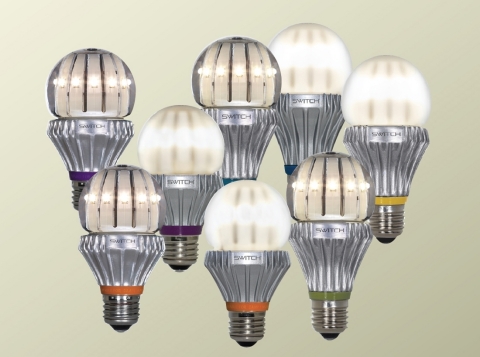 The SWITCH3-Way is the newest member of SWITCH's family of LED bulbs (Photo: Business Wire)