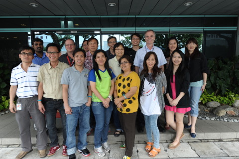 BAE Systems employees at the company's Singapore Service Center. (Photo: BAE Systems)