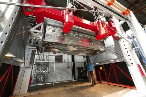 Twin shuttle press at Benteler-SGL. (Photo: Business Wire)
