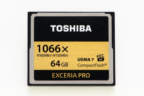 Toshiba CompactFlash Memory Card for Digital Single Lens Reflex Market (Photo: Business Wire)