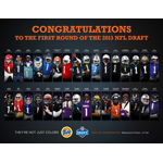 Exclusive Image of NFL First Round Draft Class of 2013 Poster, Courtesy of  Tide, Available on Business Wire's Website and AP PhotoExpress