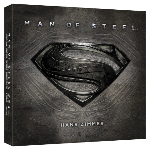 MAN OF STEEL Soundtrack Deluxe Cover (Photo: Business Wire)