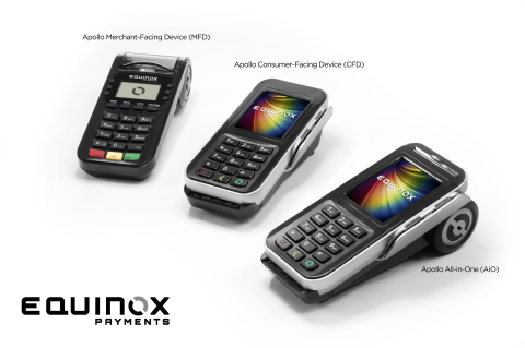 The new Apollo platform from Equinox Payments combines state-of-the-art hardware and software to provide merchants and their customers with a reliable, secure and intuitive experience at the point of sale. (Photo: Business Wire)