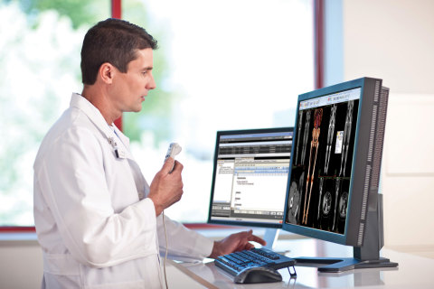 Carestream's radiology system provides a single workspace for the clinical tools and applications physicians need for reviewing X-rays.