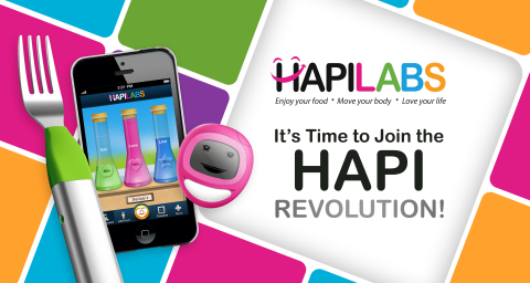 Its time to join the HAPI Revolution! The goal of HAPILABS HAPI Revolution is to help create HAPIer and healthier people. Stated succinctly by 18th Century French Enlightenment philosopher Voltaire "I have chosen to be happy because it's good for my health." (Graphic: Business Wire)