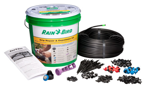 Rain Bird's new Drip Repair and Expansion Kit gives do-it-yourself gardeners the necessary parts, tools, guidance and know-how needed to tune-up or expand an existing drip irrigation system into new areas of the landscape. (Photo: Business Wire)