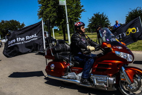 TxDOT is asking vehicle drivers to Look Twice for Motorcycles and Share the Road. May is Motorcycle Safety Awareness Month. (Photo: Business Wire)