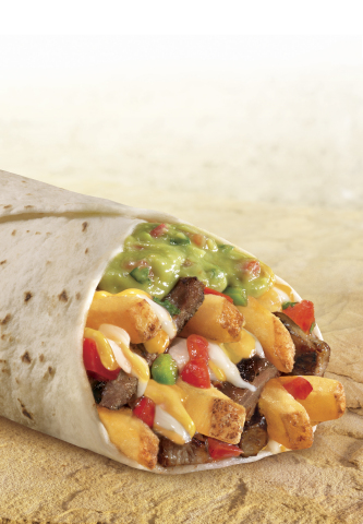 San Diego Burrito at Carl's Jr. / Green Burrito. (Photo: Business Wire)