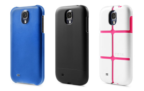 New cases for Samsung GALAXY S4 by Incase. Pictured (L to R): Snap Case, Slider Case and SYSTM Chisel. (Photo: Business Wire)