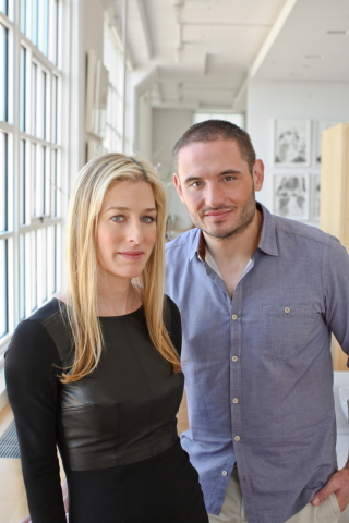 Victoria Brown and Peter Hopkins, co-founders of Big Think (Photo: Business Wire)
