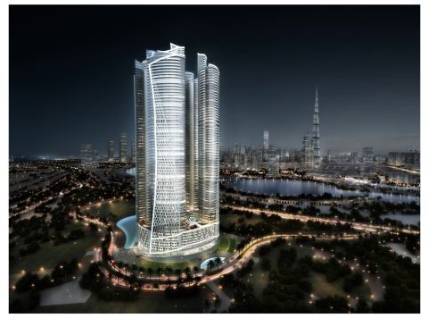DAMAC Towers by Paramount in Dubai offers luxury living with stunning views in one of the most sought-after locations in the world. (Photo: Business Wire)