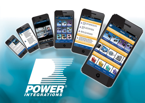 The PI Databook App is a comprehensive mobile implementation of the complete portfolio of Power Integrations technical documents and enables engineers to access technical data and video from any iOS or Android(TM) platform-enabled tablet or smart-phone. (Photo: Business Wire)