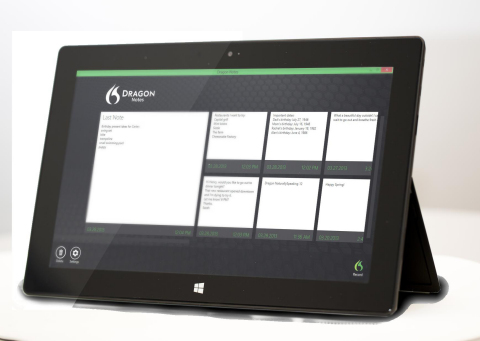 Nuance Announces Dragon Notes for Windows 8 Tablets and PCs (Graphic: Business Wire)