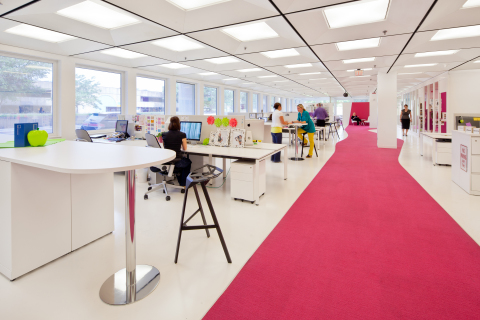 Recognized for interior design excellence, the innovative and playful design space of the 3M Global Design Lab provides a creative hub for 3M's design vision to come to life. (Photo: 3M)