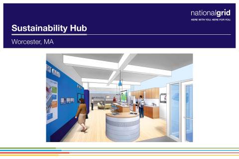 National Grid Unveils Future Home of Sustainability Hub (Graphic: Business Wire)