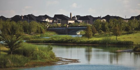 Fast-selling Cross Creek Ranch near Houston is an SWA Group-designed, master-planned community that uses 'workhorse' natural systems -- a restored creek, water-polishing wetlands and enhanced animal habitat -- to create amenities for residents. (Photo: Business Wire)
