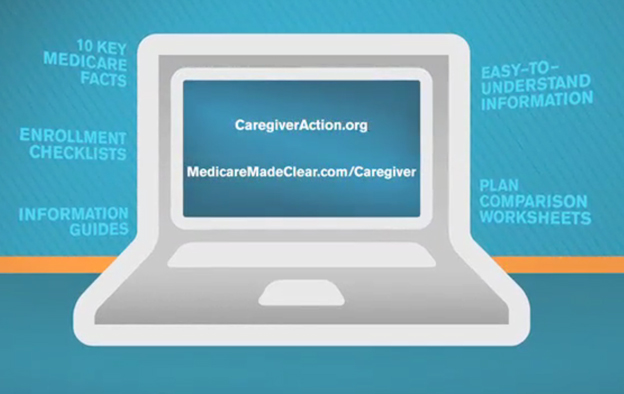 This PSA highlights free online resources that help educate caregivers about Medicare (Video: UnitedHealthcare and the Caregiver Action Network)