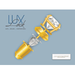 LuxLock(TM) Gold Earring Back - Informational PDF