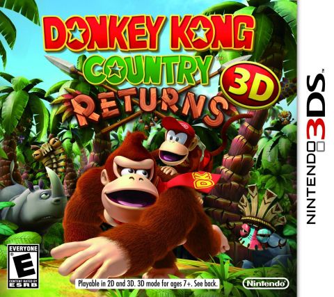 Donkey Kong Country Returns 3D Box Art (Photo: Business Wire)