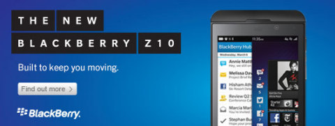 The BlackBerry Z10 from Cincinnati Bell is now available for purchase through its website and in Cincinnati Bell stores. (Photo: Business Wire)