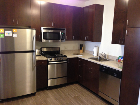 Hyatt House Minot offers real kitchens, as well as separate living and sleeping spaces. (Photo: Business Wire)