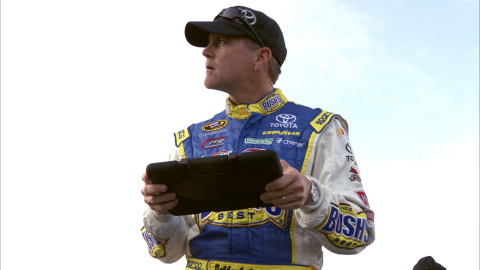 JTG Daugherty Racing, the NASCAR team for 2000 Sprint Cup champion Bobby Labonte, has selected Dell Rugged laptops and Dell Latitude 10 tablets to help manage the testing and tuning of its No. 47 Toyota Camry race car. (Photo: Business Wire)