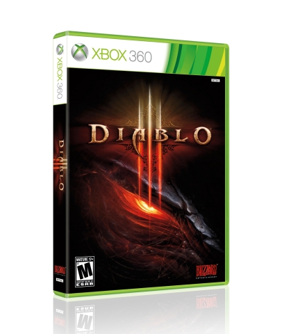Diablo III for Xbox 360 Box Cover (Photo: Business Wire)
