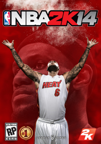 NBA 2K14 from 2K Sports to feature LeBron James as its cover athlete. (Graphic: Business Wire)