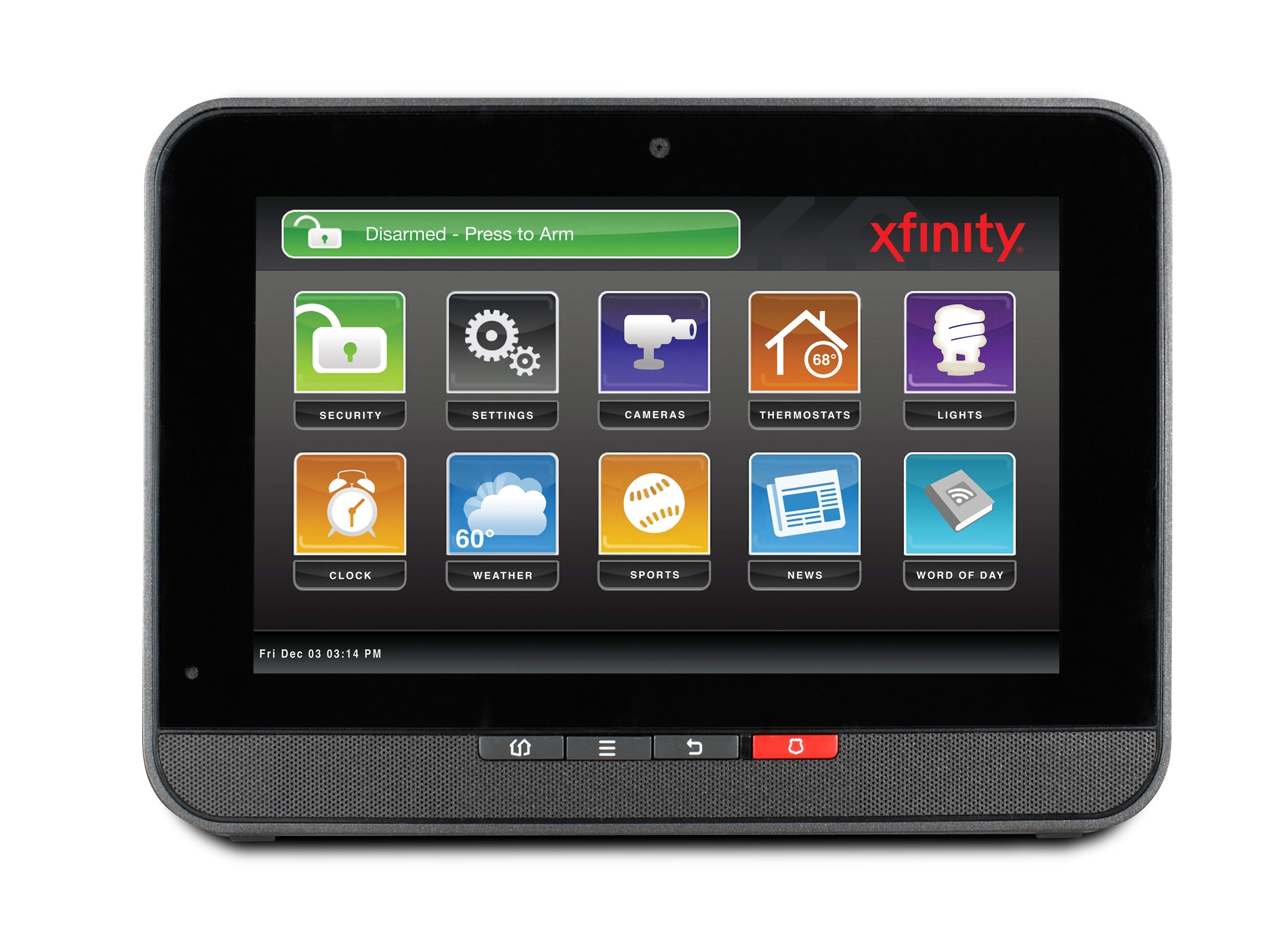 xfinity home security user guide