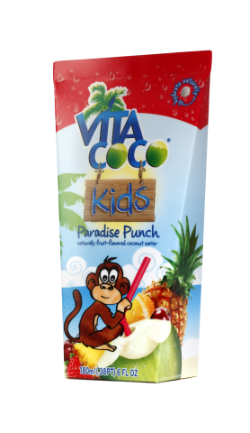 The new Vita Coco Kids beverages bring the nutritious hydration of coconut water to the children's beverage aisle. (Photo: Business Wire)