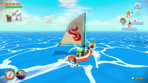 The Legend of Zelda: The Wind Waker HD Screenshot (Photo: Business Wire)