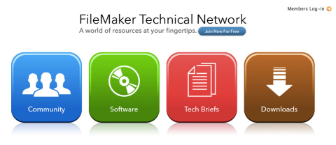 Join the FileMaker Technical Network today for free (Graphic: Business Wire)