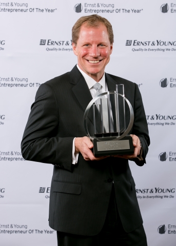 Jim Weber, CEO at Brooks Sports, Inc., in Bothell, Wash., was one of the winners for the Pacific Northwest region at the Ernst & Young Entrepreneur Of The Year(R) 2013 Award gala at the Hyatt Regency Bellevue on June 7, 2013. (Photo: Business Wire)
