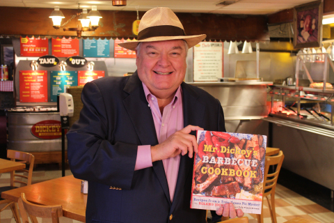 Mr. Dickey will be at Dickey's in Tuscaloosa and will be handing out 100 copies of his new book "Mr. Dickey's Barbecue Cookbook." (Photo: Business Wire)