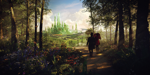 Sony Pictures Imageworks Presents: Take a Journey Down the Yellow Brick Road - (C) 2013 Disney Enterprises Inc.